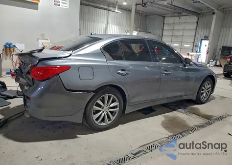 2016 Infiniti Q50 Base z USA, uszkodzony, nr VIN JN1CV7AP8GM201024
